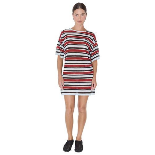 Zulu & Zephyr Bold Stripe T-Shirt Knit Dress